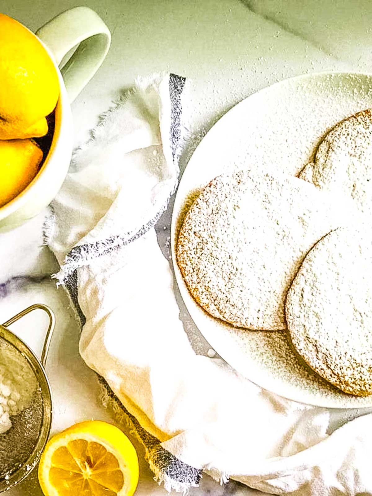 Copycat Panera Lemon Drop Cookies