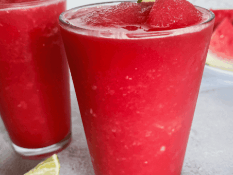 Image for Watermelon Limeade Slush For a Hot Summer Day