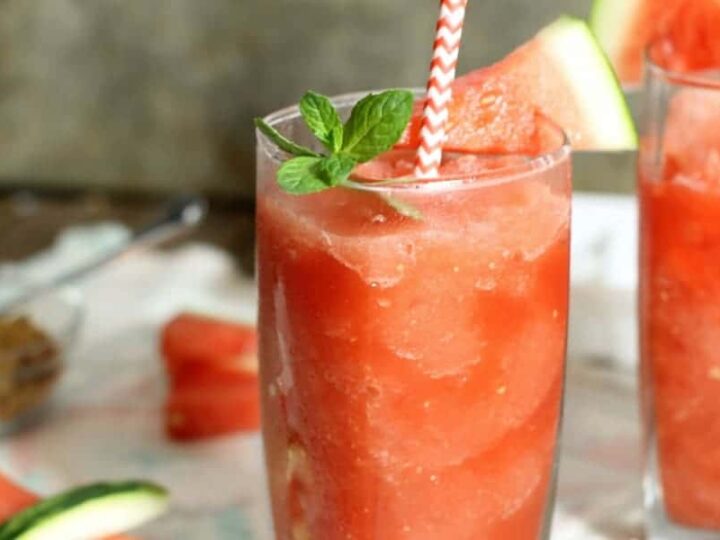 Image for Homemade Watermelon Slushies