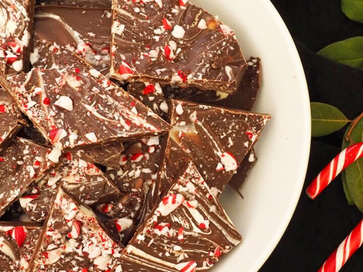 Image for Easy Peppermint Candy Cane Bark Recipe