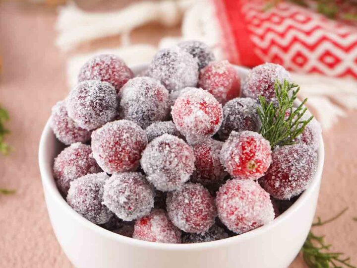 Sugared Cranberries